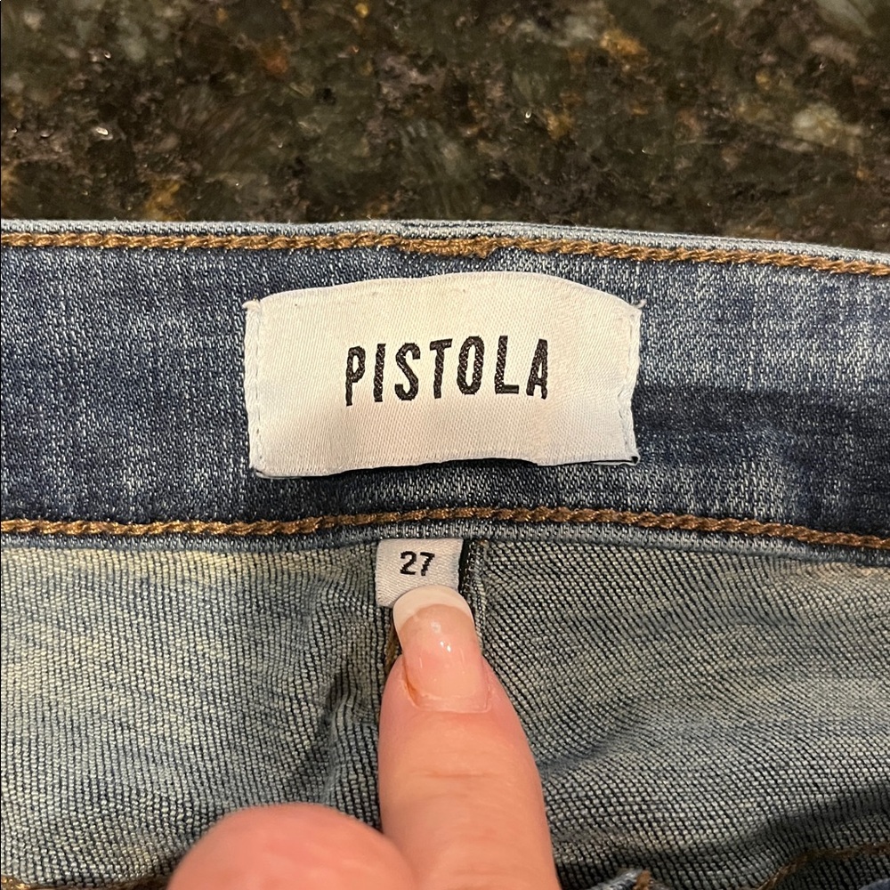 Pistola Women’s Jeans Blue Sz 27 - Picture 3 of 4